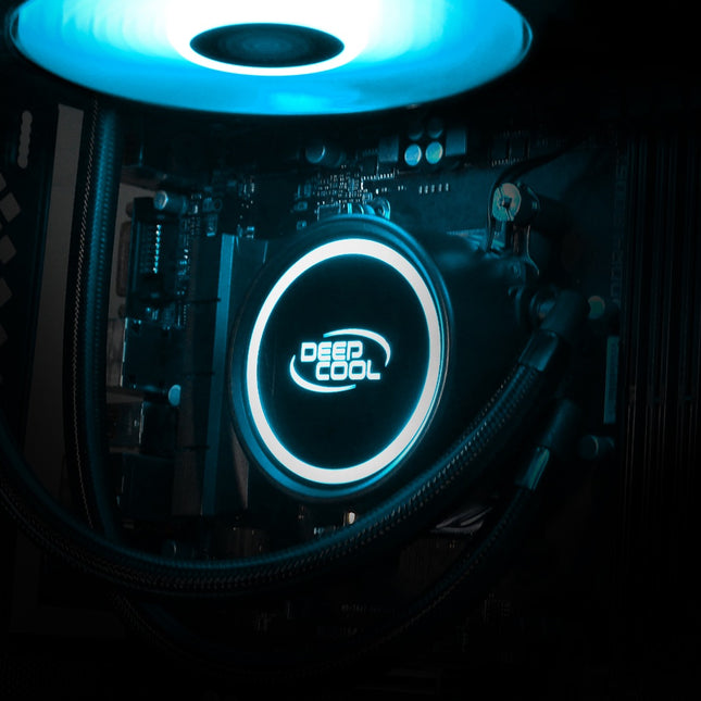DEEPCOOL GAMMAXX L120 V2 RGB LED Liquid Cooler Intel LGA20XX/1366/115X/1200 AMD AM4 AM3+ AM3 AM2+ AM2 FM2+ FM2 FM1