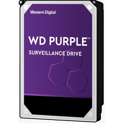 WESTERN DIGITAL Digital WD Purple 1TB 3.5\' Surveillance HDD 5400RPM 64MB SATA3 6Gb/s 110MB/s 180TBW 24x7 64 Cameras AV NVR DVR 1.5mil MTBF