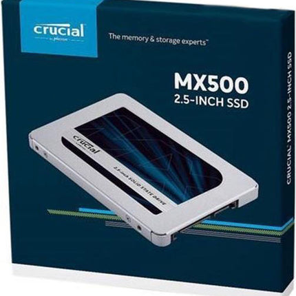 MICRON (CRUCIAL) MX500 1TB 2.5\' SATA SSD - 3D TLC 560/510 MB/s 90/95K IOPS Acronis True Image Cloning Software 7mm w/9.5mm Adapter