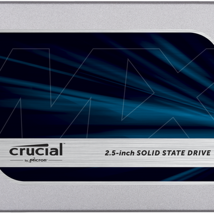 MICRON (CRUCIAL) MX500 500GB 2.5" SATA SSD - 3D TLC 560/510 MB/s 90/95K IOPS Acronis True Image Cloning Software 7mm w/9.5mm spacer