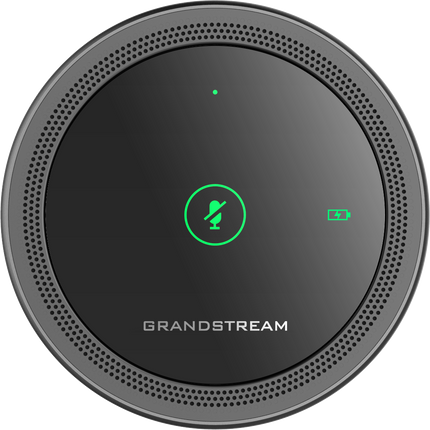 GRANDSTREAM GMD1208 Desktop Wireless Expansion Microphone, Bluetooth, 1500mA Li-ion Battery, 8 Omni Microphones, Opus
