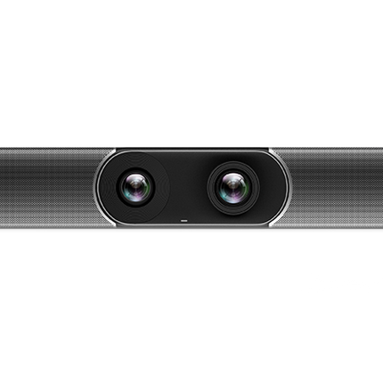 YEALINK Smart 4K Room System, including MeetingEye 600 Codec, CTP20 touch panel, 1x WPP20, VCR20 remote control, power adapter and cables, Including 2