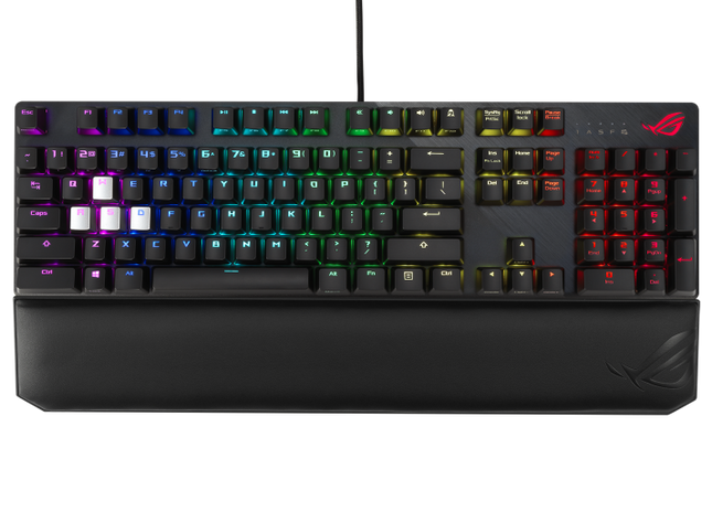 ASUS XA04 STRIX SCOPE DX/BN ROG Strix Scope Deluxe RGB Wired Mechanical Gaming Keyboard, Cherry MX Switches, Aluminum Frame