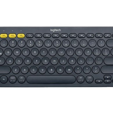 LOGITECH K380 Multi-Device Bluetooth Keyboard BlackTake-to-type Easy-Switch wireless10m Hotkeys Switch 1year
