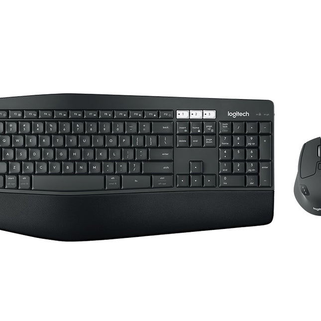 LOGITECH MK850 Wireless Desktop Keyboard Mouse Combo 3 year battery Incurve keys Low profile Cushioned palm rest 920-002510 KBLT-MK710 KBLT-MX800