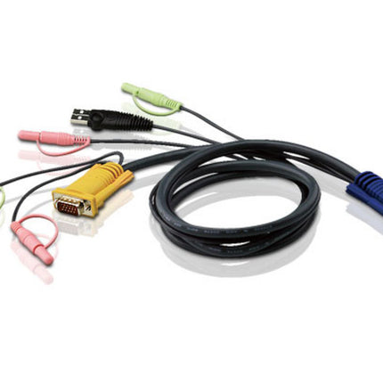 ATEN KVM Cable 3m with VGA, USB & Audio to 3in1 SPHD & Audio to suit CS173xB, CS173xA, CS175x