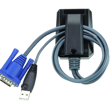 Aten Laptop USB KVM Console Crash Cart Adapter IT Kit CV211