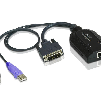 ATEN KVM Cable Adapter with RJ45 to DVI, USB for KH, KL, KM and KN series