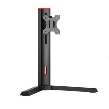 Brateck Single Screen Classic Pro Gaming Monitor Stand Fit Most 17'-32' Monitor Up to 8kg/Screen --Red Colour