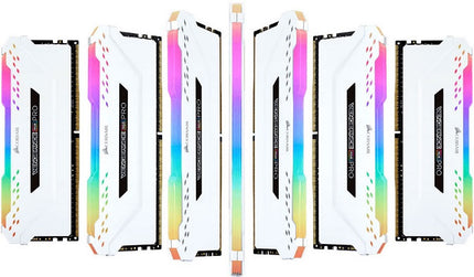 CORSAIR Vengeance RGB PRO 16GB 2x8GB DDR4 3600MHz C18 18-19-19-39 White Desktop Gaming Memory Intel XMP2.0 AMD Ryzen