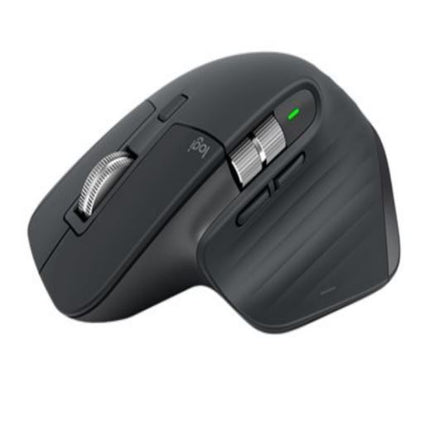 LOGITECH MX Master 3S Black Wireless Bluetooth Mouse 4000 DPI 7 Buttons Gesture Auto-Shift Scroll 2.4GHz Unifying receiver Micro-USB Charge Cable