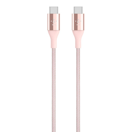 BELKIN MIXIT   DuraTek  USB-C  Cable (USB Type-C ) - ROSE GOLD (F2CU050bt04-C00), Fast Charge Compatible, Flexible insulation reduces friction