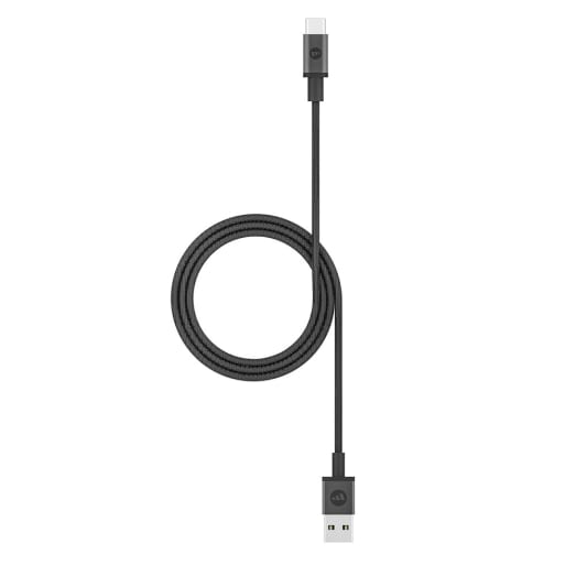 MOPHIE USB-A To USB-C Cable - 1M - For USB-C Devices, USB-A Devices - Black (409903210), Type C Connector