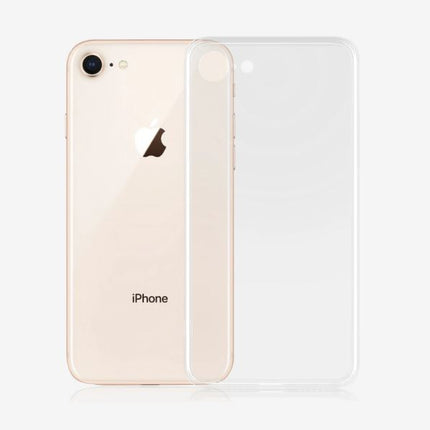 PANZER GLASS Clear Case for Apple iPhone SE / iPhone 7 / iPhone 8 - Slim fashionable design, enhance protection, Plastic frame surrounding rear cameras