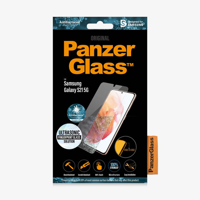 PANZER GLASS Samsung Galaxy S21 5G - Fingerprint (7269) Full frame coverage