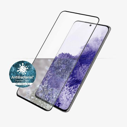 PANZER GLASS Screen Protector - Fingerprint Support- For Samsung Galaxy S21- Full Frame Coverage, Rounded Edges, Crystal Clear, 100% Touch Preservation