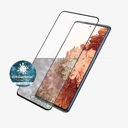 PANZER GLASS Screen Protector - Fingerprint Support - For Samsung Galaxy S21 Ultra - Full Frame Coverage, Rounded Edges, Crystal Clear, Anti Bacterial