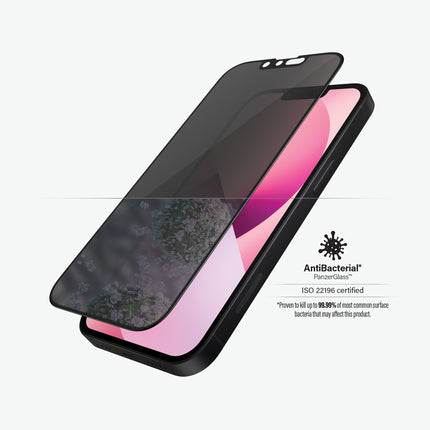 PANZER GLASS iPhone 13 Mini - Black - Privacy - Screen protector (PROP2744) 100% touch