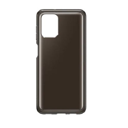SAMSUNG Galaxy A12 Clear Case Black (Genuine) - Battles against bumps and scratches, Sleek and subtle