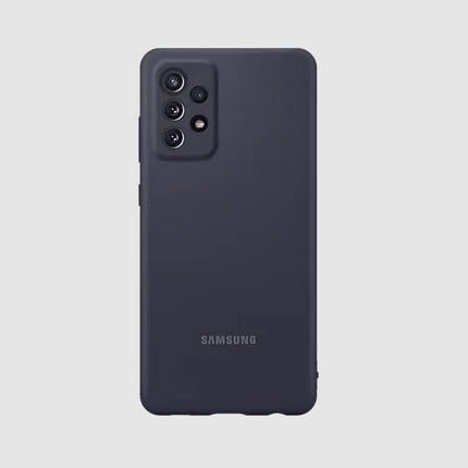SAMSUNG A72 Silicone Cover Black - Silky smooth and stylish, Slender form, serious safeguarding, Colour choices for any style
