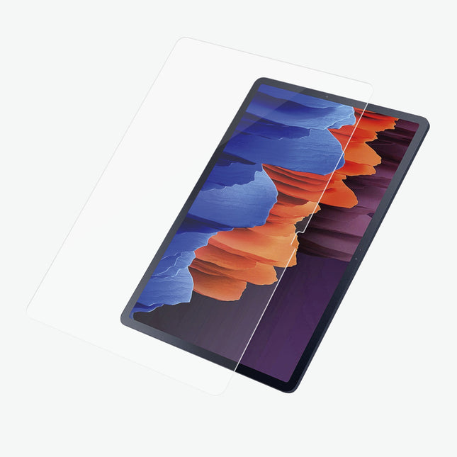 PANZER GLASS Screen Protector - Case Friendly - For Samsung Galaxy Tab A7 - Full Frame Coverage, Rounded Edges, Crystal Clear, Anti Bacterial, 100% Tou