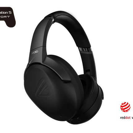 ASUS ROG STRIX GO BLUETOOTH Wireless Gaming Headset, Qualcomm aptX Adaptive Audio Technology, Ai Noise Cancelling Mic, Low Latency Performance, PC PS5