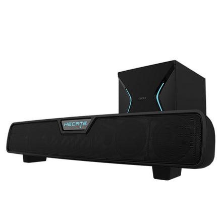 EDIFIER G7000 DTS Surround Sound Wireless Subwoofer Gaming Speakers -BT/Black/DTS Surround Sound/RGB/5.8Ghz Wireless Subwoofer/Optical input/Gaming