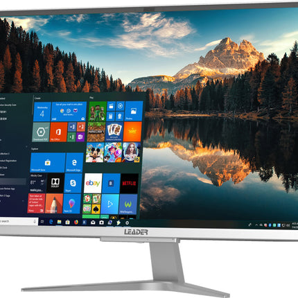 Leader Visionary 27" AIO no touch, Intel I5-1035G1, 8GB, 500GB SSD, WIFI6, 1M Camera,1Yr , win10 PRO, keyboard & Mouse, Win11 Ready