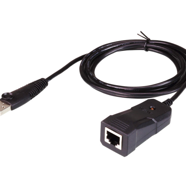 ATEN USB to RJ-45 Serial (RS232) converter; Support Straight RJ45 Cable, 921.6 Kbps Data Transfer Rate; OS Compatibility: Windows, Mac, Linux