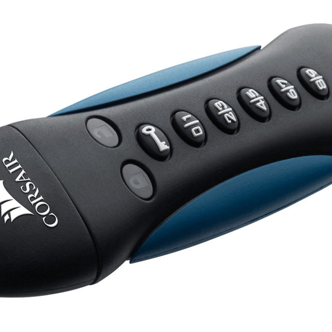 CORSAIR Padlock 3 32GB Secure USB 3.0 Flash Drive with Keypad - Secure 256-bit Hardware AES Encryption