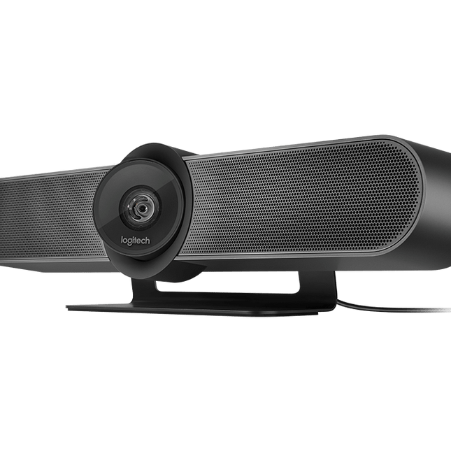Logitech MeetUp 4K Conferencecam with 120-degree FOV & 4K Optics HD Video & Audio Conferencing Camera System for Small Meeting Rooms