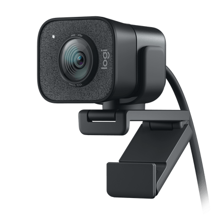 LOGITECH STREAMCAM 1080P HD,BUILT IN MIC,AUTO FOCUS,USB-C,GRAPHITE,, Full HD camera with USB-C for live streaming and content creation