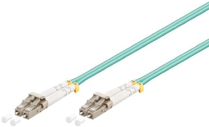 Shintaro Fibre Patch Cable Multimode LC to LC OM3 Aqua 5m