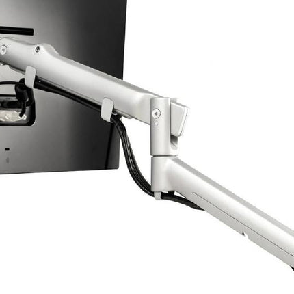 Atdec AWMS-DW6 Spring-assisted single display wall mount Silver