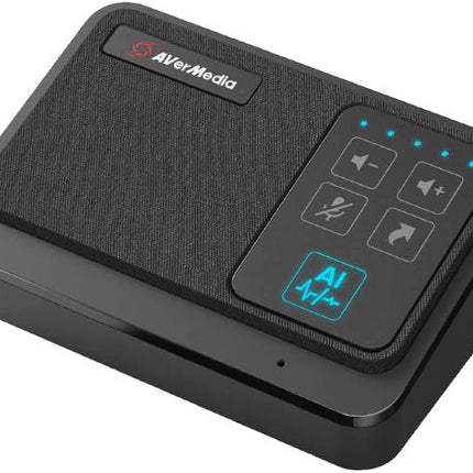 AVerMedia AS311 Professional Connections AI Speaker Phone, Seamless Audio Conference Speaker Mic