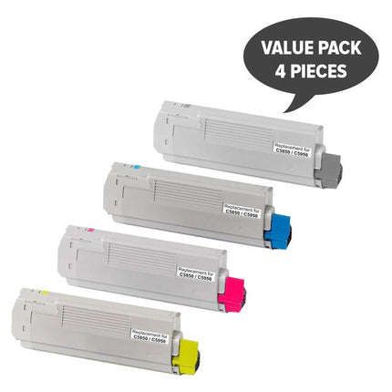 C5850 Series Generic Toner Set