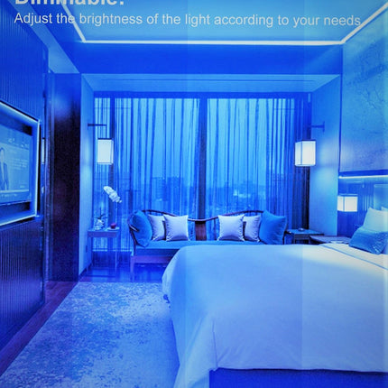 5M LED Strip Lights Rope Light for Bedroom and Home (5050 Lights Strip App with Remote Control)