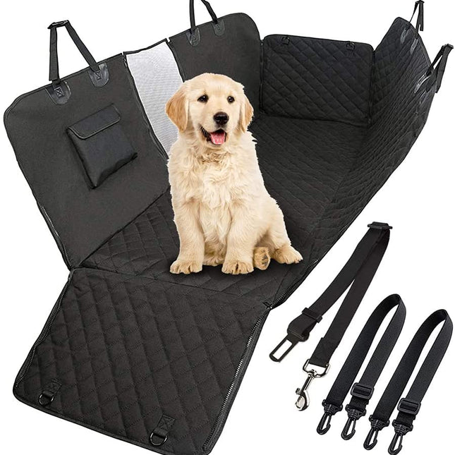 Waterproof Dog Seat Cover with View Mesh and Scratch Prevent Antislip for Trucks ,Cars and SUV