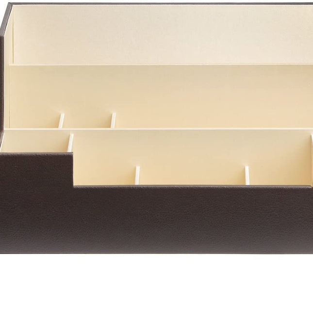 Desk Supplies Office Organizer Caddy (Brown)