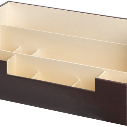 Desk Supplies Office Organizer Caddy (Brown)
