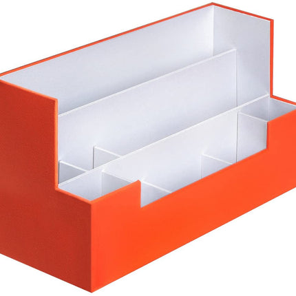 Desk Supplies Office Organizer Caddy (Orange)