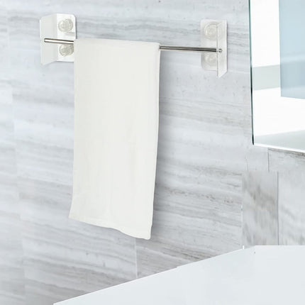 Stainless Steel Towel Bar with Suction Cup