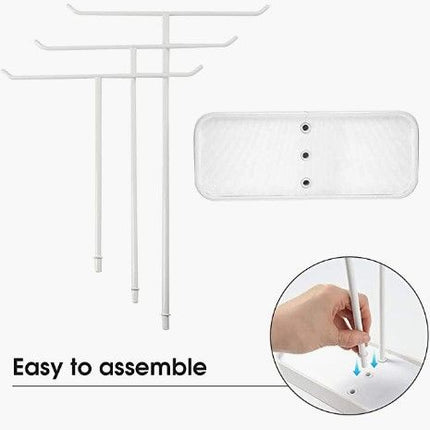 Jewelry Hanger with 3 Iron Bars