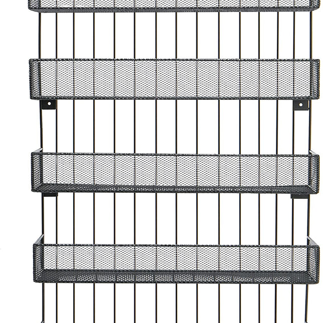 Wall Mount Spice Rack Organizer (5 Tier)