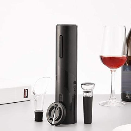 4 in 1 Electric wine opener set with USB charging for wine lovers