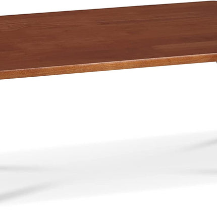 Walnut Foldable Laptop Desk and Bed Tray Table