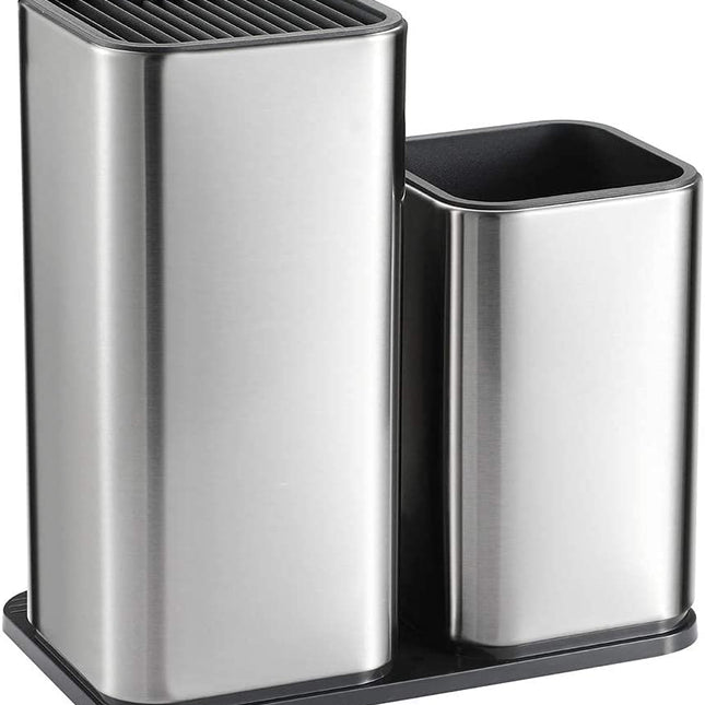 2 in 1 Stainless steel knife holder for kitchen