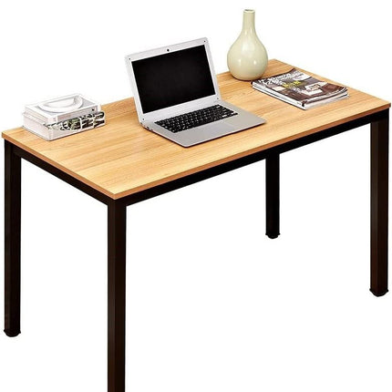 Sturdy and Heavy Duty Foldable Office Computer Desk (Teak, 120cm)