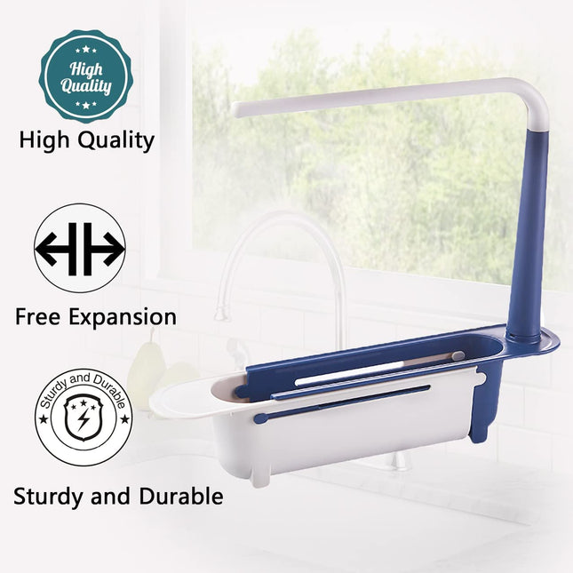 2-in-1 Kitchen Sponge Holder Brush Holder