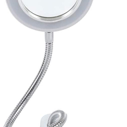 Lighting LED 8X Magnifying Lamp with Metal Clamp 360&deg; Flexible Gooseneck and USB Plug Design for Tattoo, Manicure and Reading